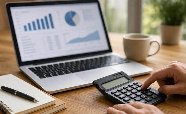 Simulación de amortización hipotecaria con calculadora y gráficos