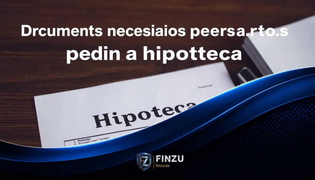 Documentos necesarios para pedir una hipoteca